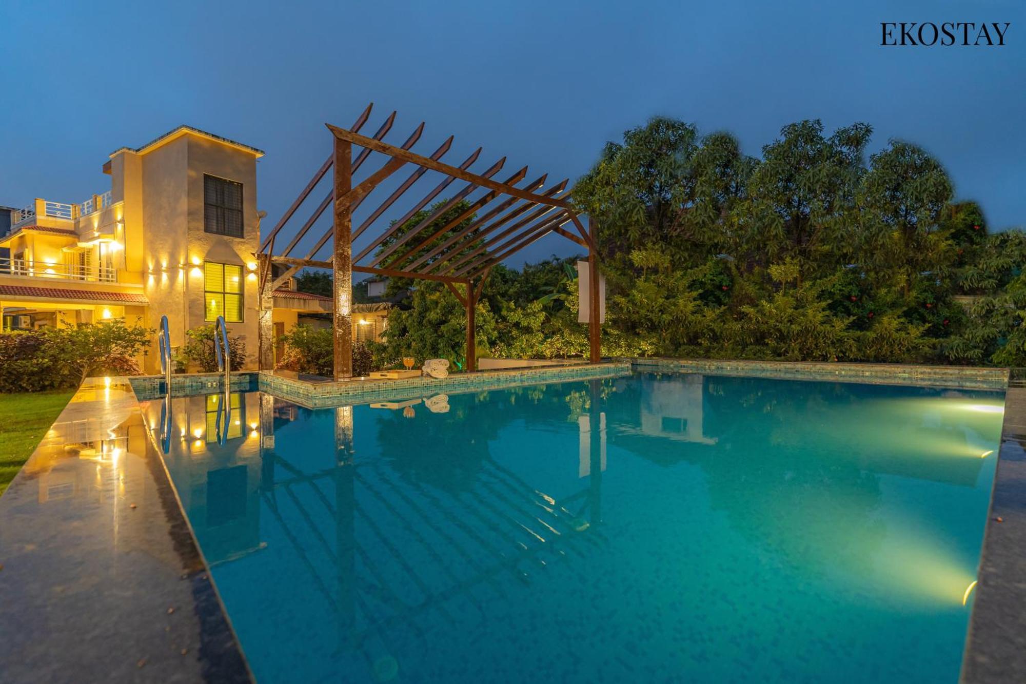 לונבלה Ekostay Gold - Olive Crest Villa - Spacious Lawn מראה חיצוני תמונה